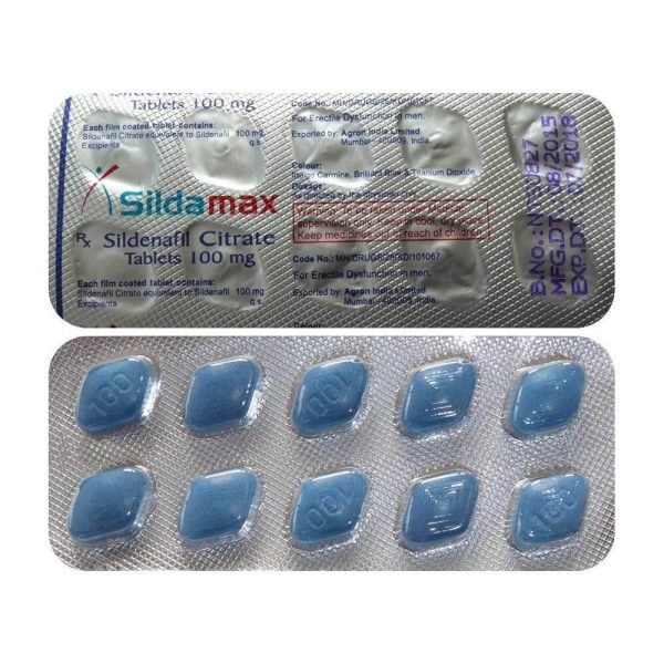 Sildamax 100 Mg (Sildenafil Citrate)