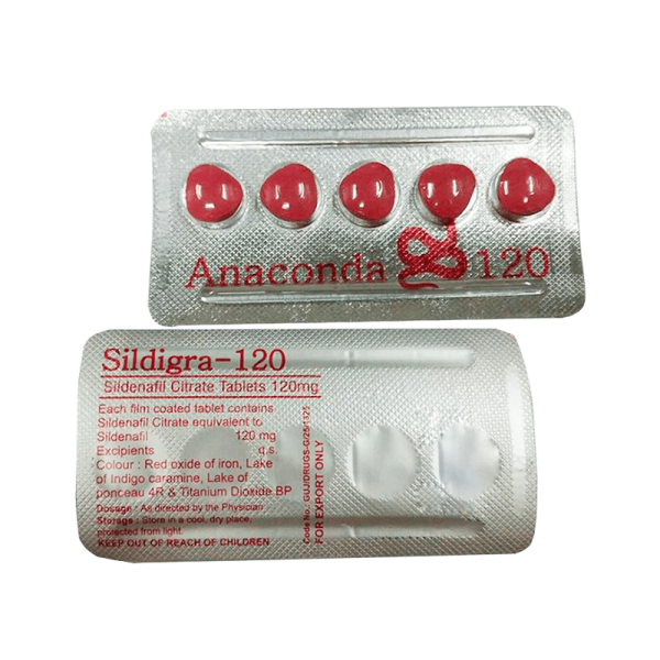 Anaconda 120 Mg (Sildenafil Citrate)