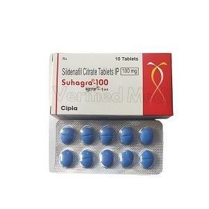Suhagra 100 Mg (Sildenafil Citrate)