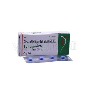 Suhagra 25 Mg (Sildenafil Citrate)