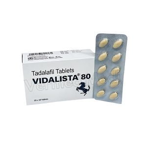 Vidalista 80 Mg (Tadalafil 80 Mg) Men ED Pills